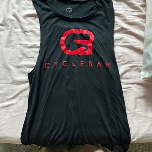 CycleBar Black Sleeveless Top